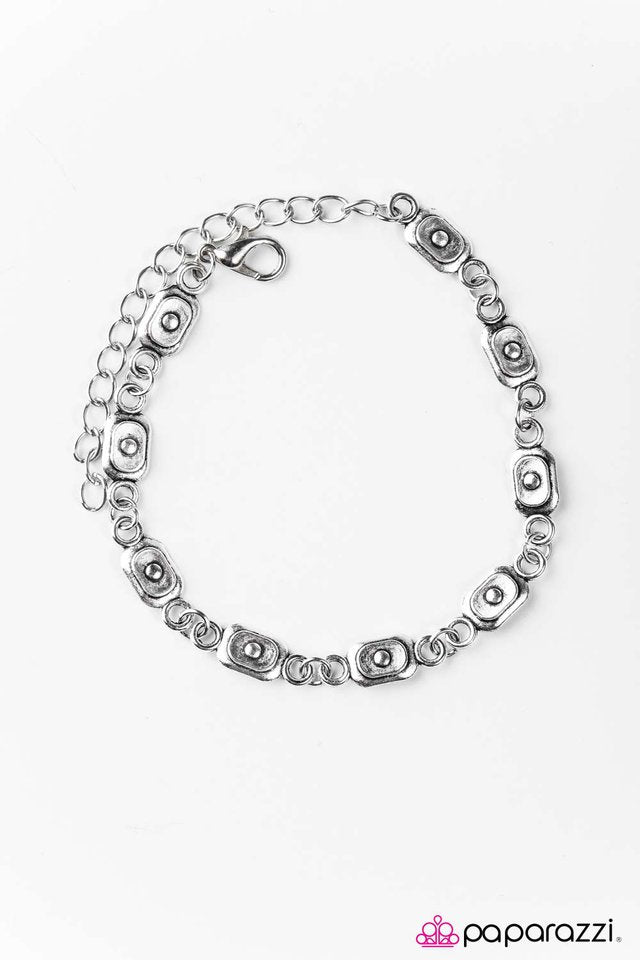 Paparazzi ♥ Basic Training - Silver ♥ Bracelet