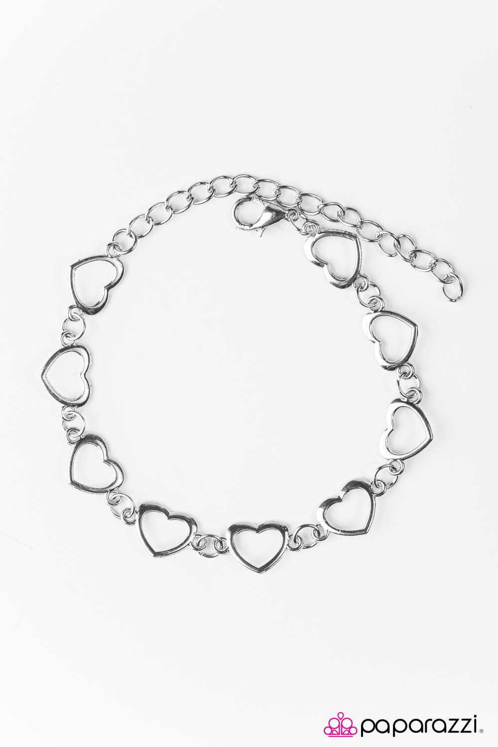 Paparazzi ♥ Heartbeat Song - Silver ♥  Bracelet