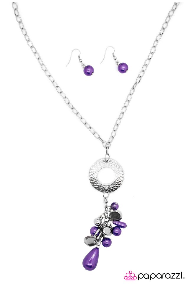 Paparazzi ♥ Pulling Out All the Stops - Purple ♥ Necklace