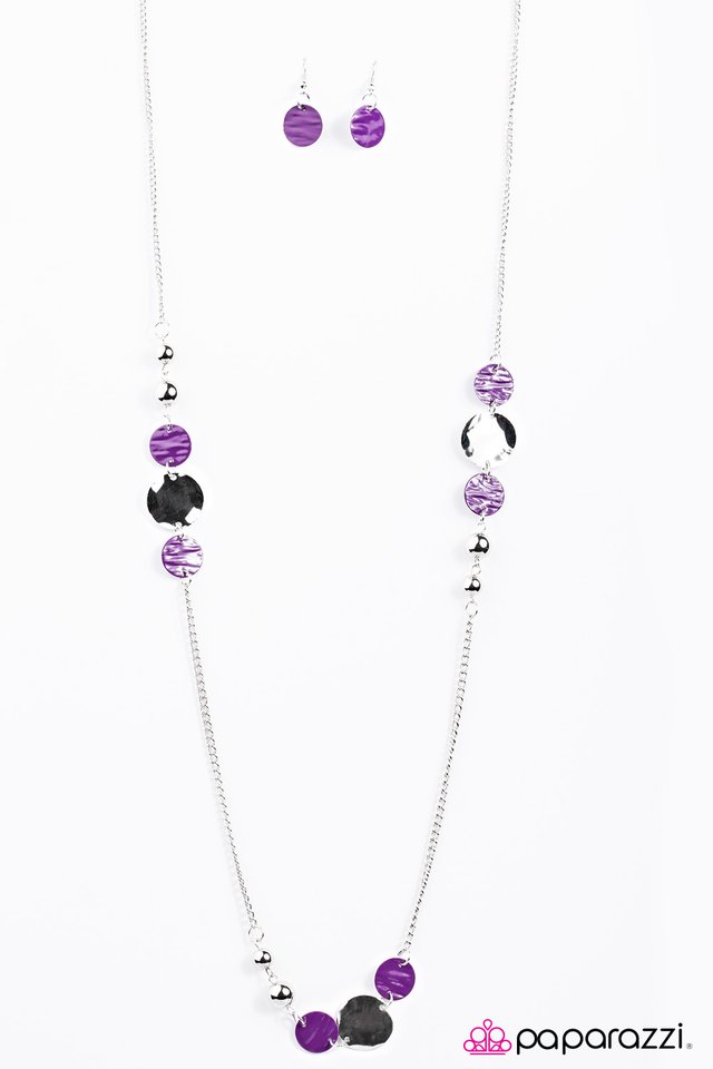 Paparazzi ♥ Out of Sight - Purple ♥ Necklace