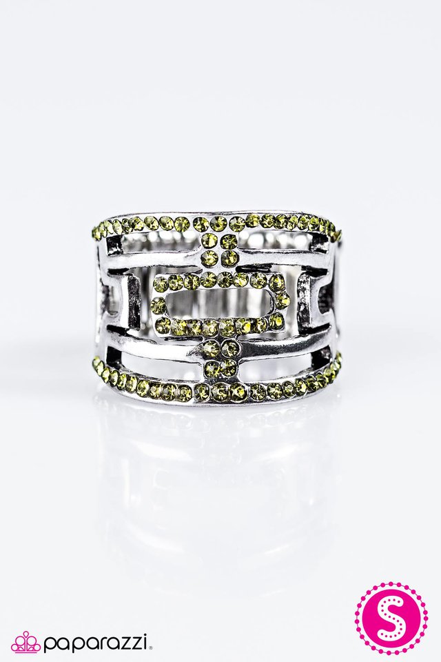 Paparazzi ♥ Mayan Mazes - Green ♥ Ring
