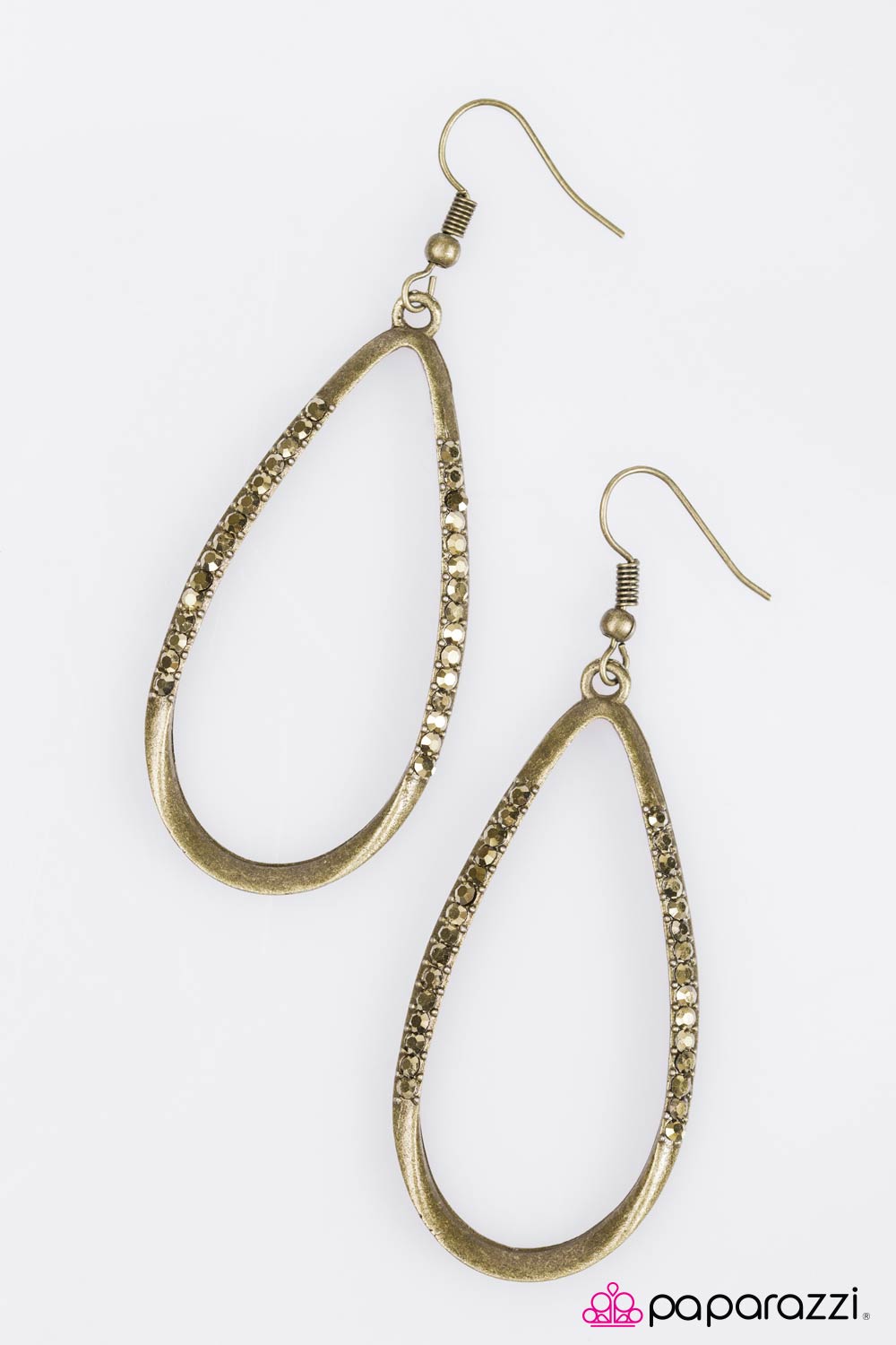 Paparazzi ♥ Cant Dull My Sparkle - Brass ♥  Earrings