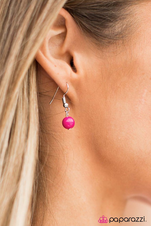 Paparazzi ♥ Gypsy Daydream - Pink ♥ Necklace