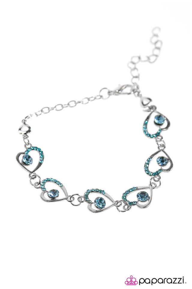 Paparazzi ♥ The Song Of The Heart - Blue ♥ Bracelet