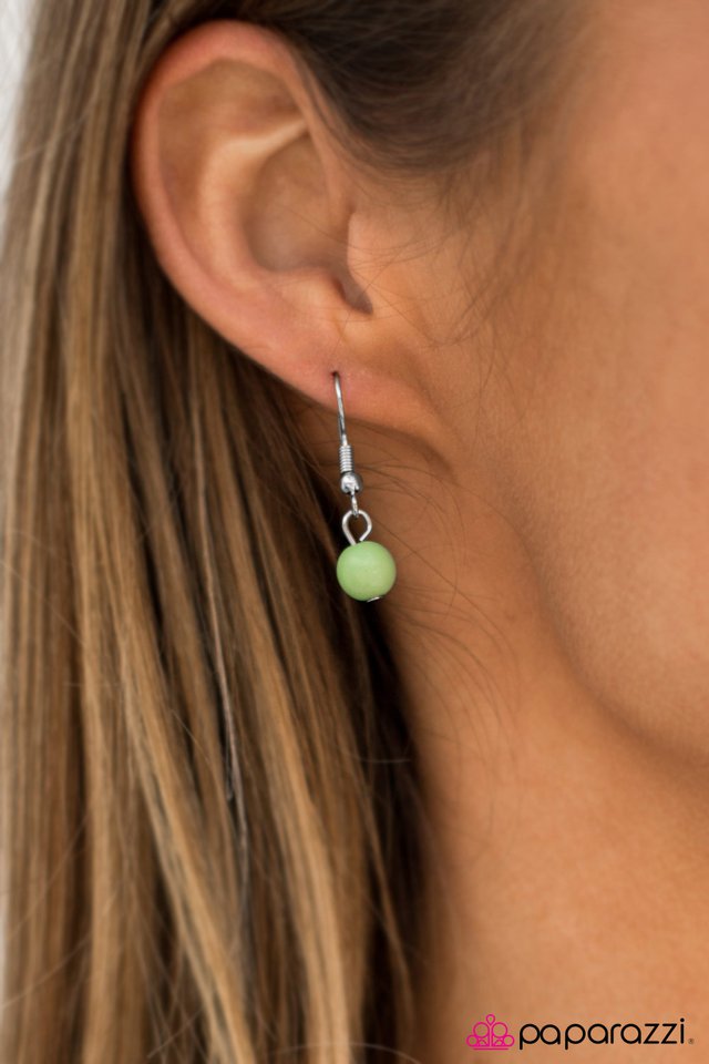 Paparazzi ♥ Gypsy Daydream - Green ♥ Necklace