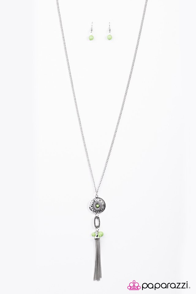 Paparazzi ♥ Gypsy Daydream - Green ♥ Necklace