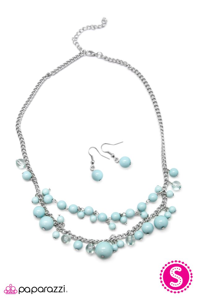 Paparazzi ♥ The Wedding Planner - Blue ♥ Necklace