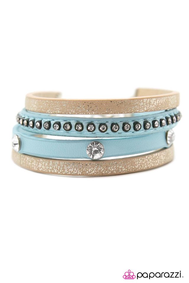 Paparazzi ♥ The Wimbledon - Blue ♥ Bracelet