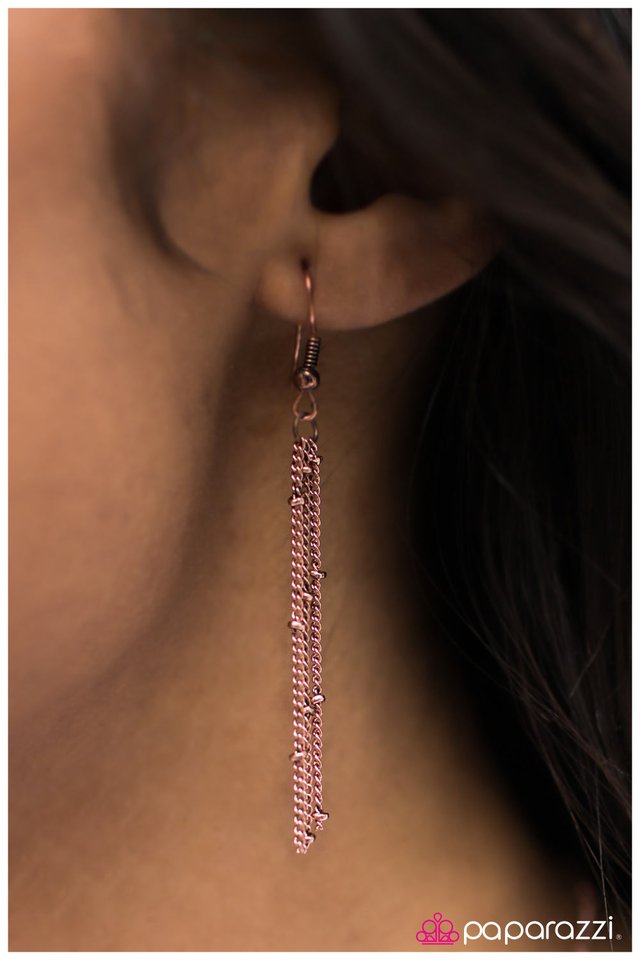 Paparazzi ♥ Open Your Heart - Copper ♥ Necklace