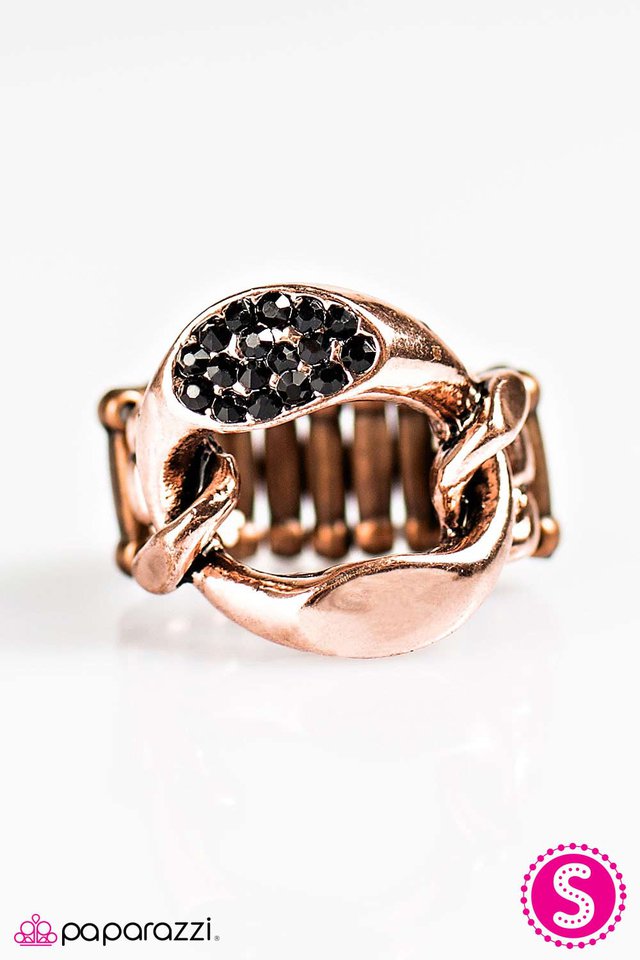 Paparazzi ♥ One-Two Punch - Copper ♥ Ring