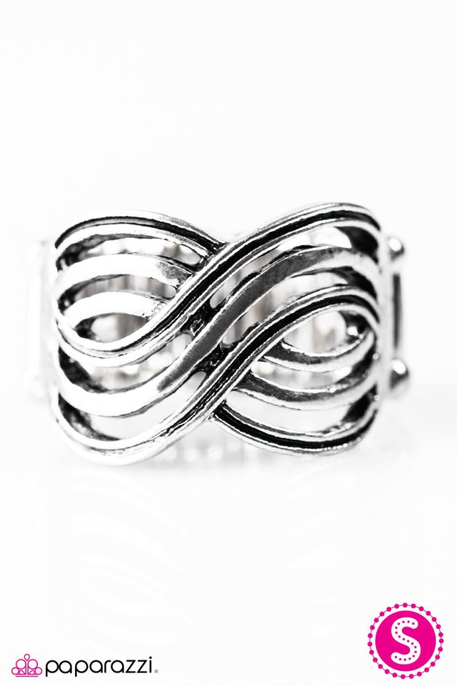 Paparazzi ♥ These Endless Nights - Silver ♥ Ring