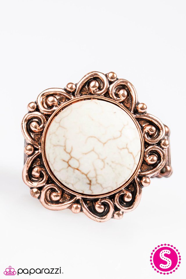 Paparazzi ♥ Happy Valley - Copper ♥ Ring