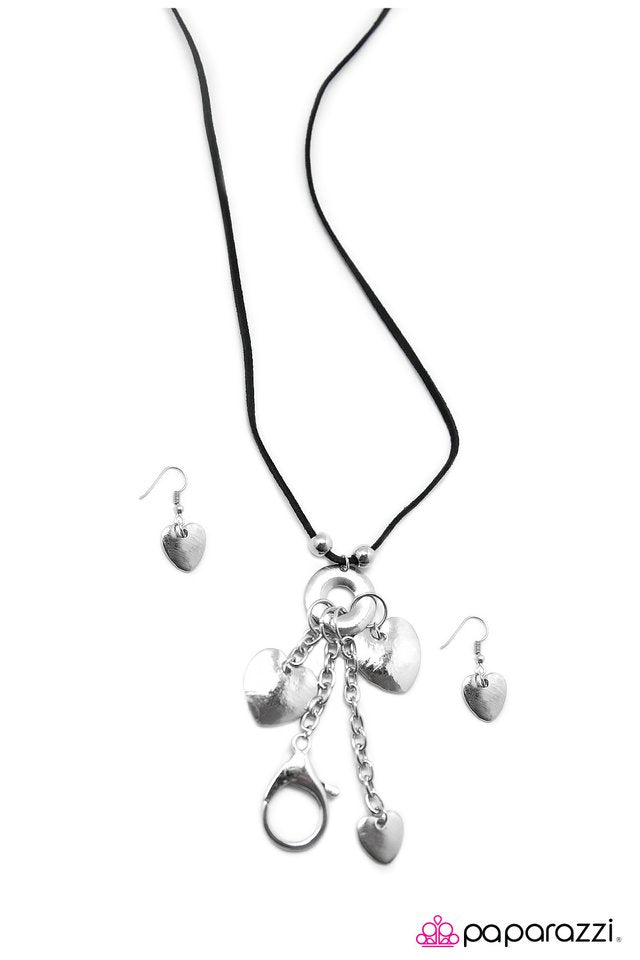 Paparazzi ♥ I Think I Love You - Black ♥ Lanyard