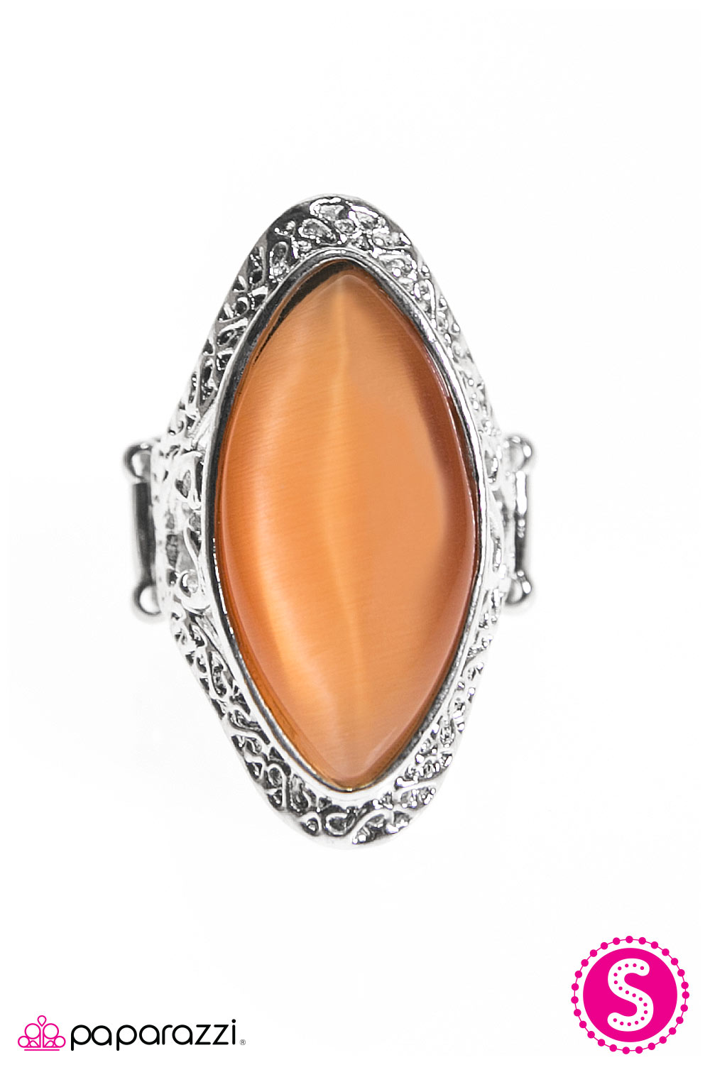 Paparazzi ♥ To The Moon and Back - Orange ♥  Ring-product_sku
