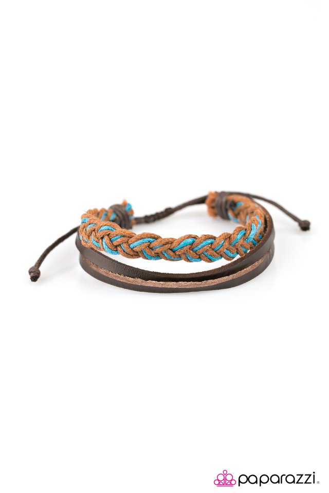 Paparazzi ♥ Win The Day - Brown ♥ Bracelet