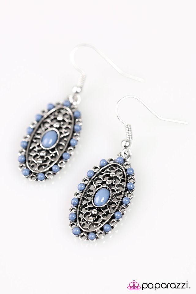 Paparazzi ♥ Rio Carnival - Blue ♥ Earrings