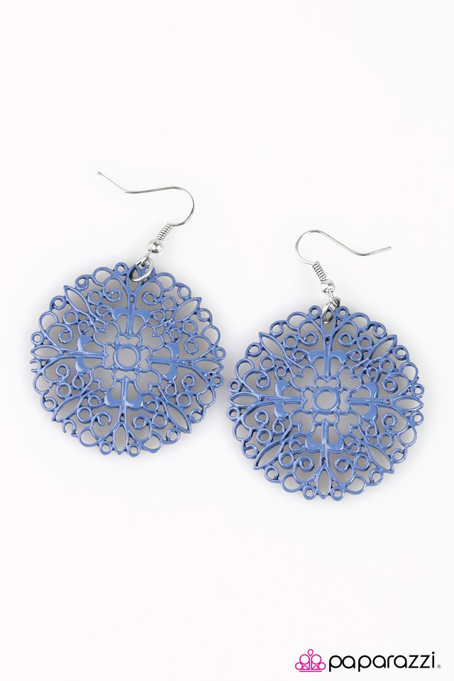 Paparazzi ♥ Maritime Mariner - Blue ♥ Earrings