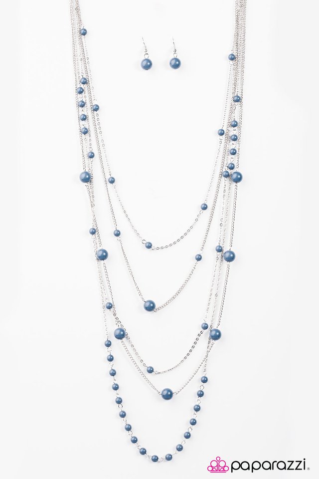Paparazzi ♥ Cant Stop The Feeling - Blue ♥ Necklace