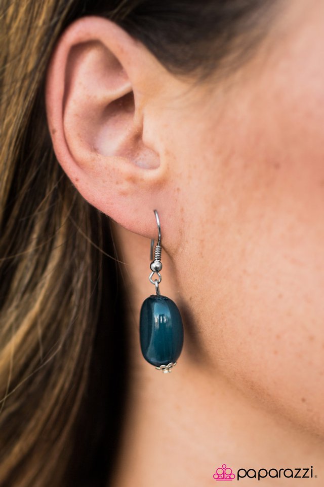 Paparazzi ♥ GLITTER-Sweet - Blue ♥ Necklace