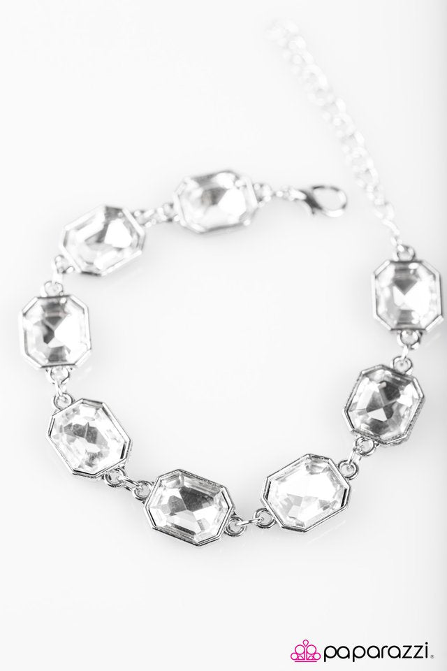 Paparazzi ♥ Money, Money, Money! - White ♥ Bracelet