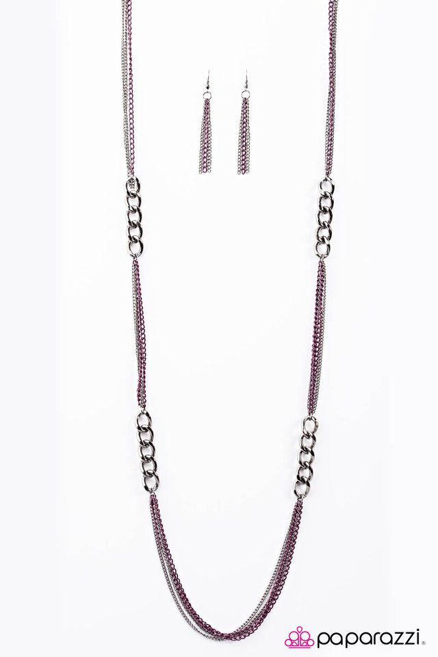 Paparazzi ♥ The World Series - Purple ♥ Necklace