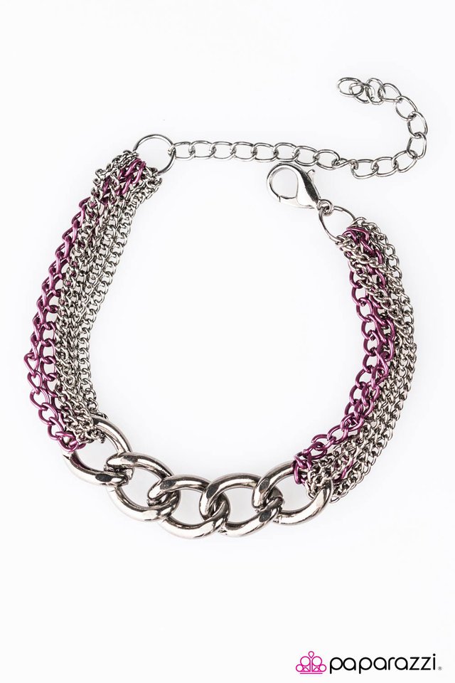 Paparazzi ♥ Double Play - Purple ♥ Bracelet