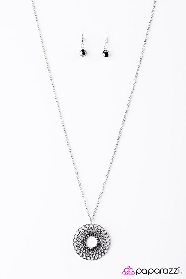 Paparazzi ♥ Musical Medallion - Silver ♥ Necklace