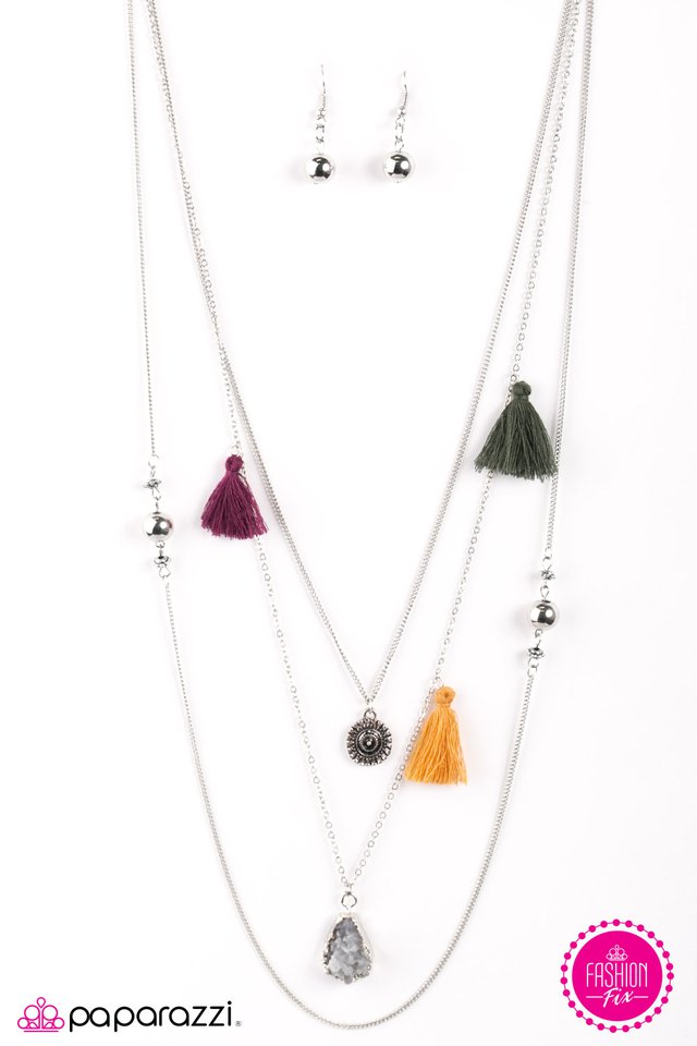 Paparazzi ♥ Tarots and Tassels - Multi ♥ Necklace