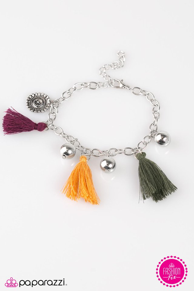 Paparazzi ♥ Color Me Tassels! - Multi ♥ Bracelet