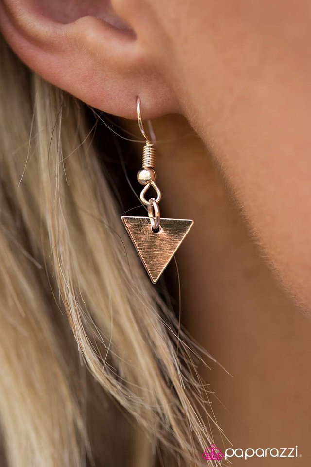 Paparazzi ♥ Prove Your Point - Rose Gold ♥ Necklace