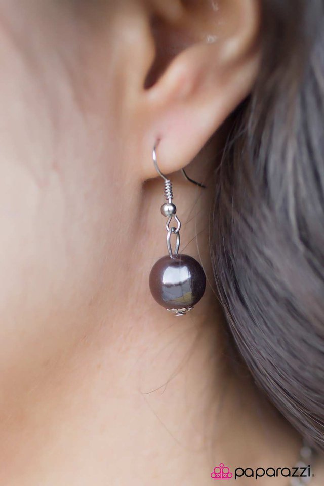 Paparazzi ♥ Delirium - Brown ♥ Necklace