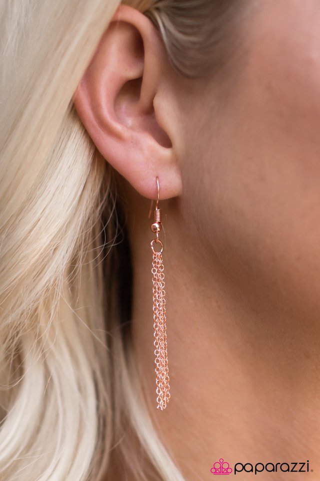 Paparazzi ♥ First Crush - Copper ♥ Necklace