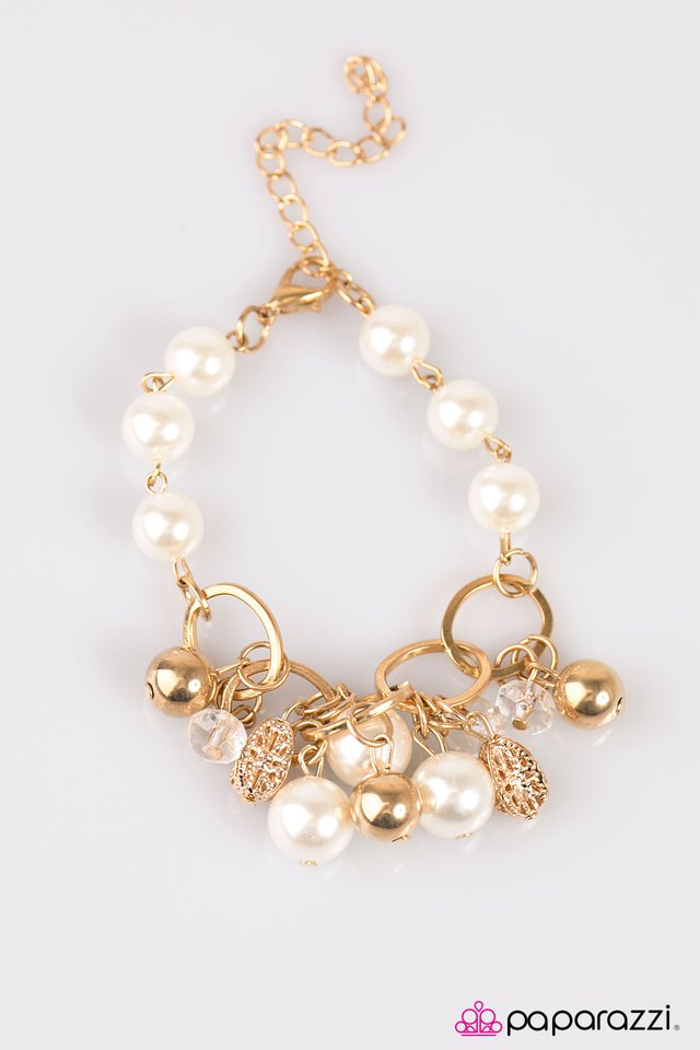 Paparazzi ♥ What A Charmer - Gold ♥ Bracelet