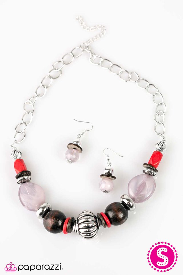 Paparazzi ♥ Flavor Of The Month - Red ♥ Necklace