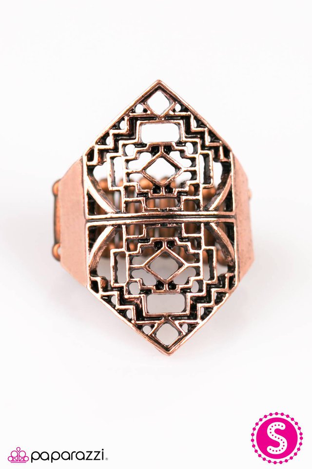 Paparazzi ♥ Adorably Adobe - Copper ♥ Ring
