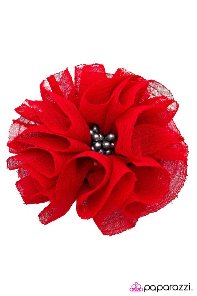 Paparazzi ♥ A Clean Slate - Red ♥ Hair Clip