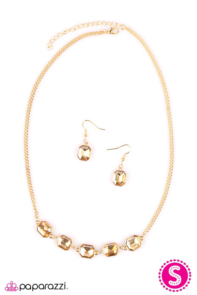 Paparazzi ♥ Till The Money Runs Out - Gold ♥ Necklace