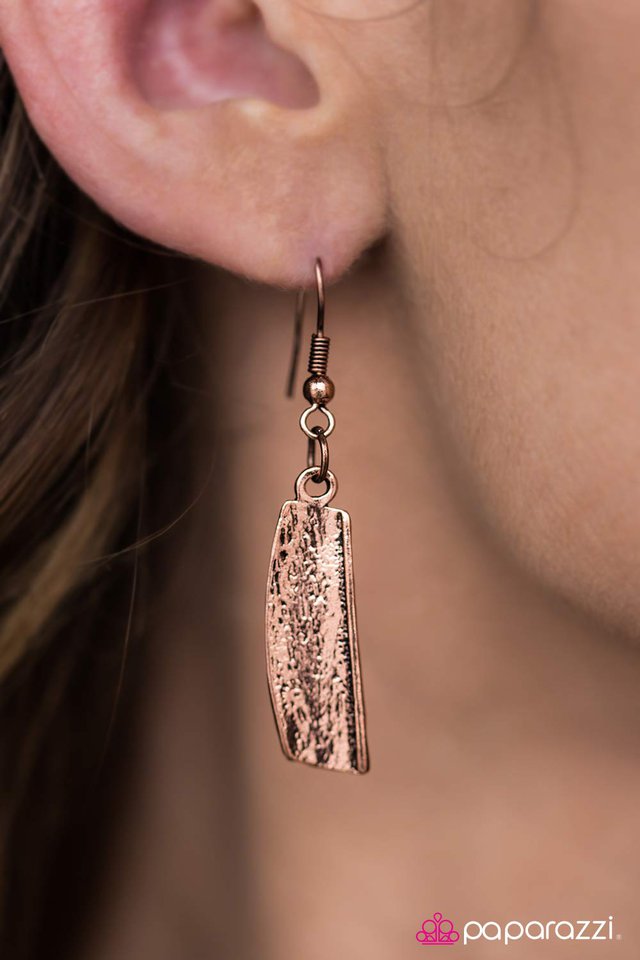 Paparazzi ♥ My Cave, My Rules! - Copper ♥ Necklace