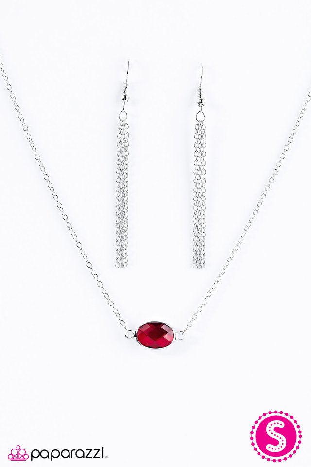 Paparazzi ♥ One In A Million - Red ♥ Necklace