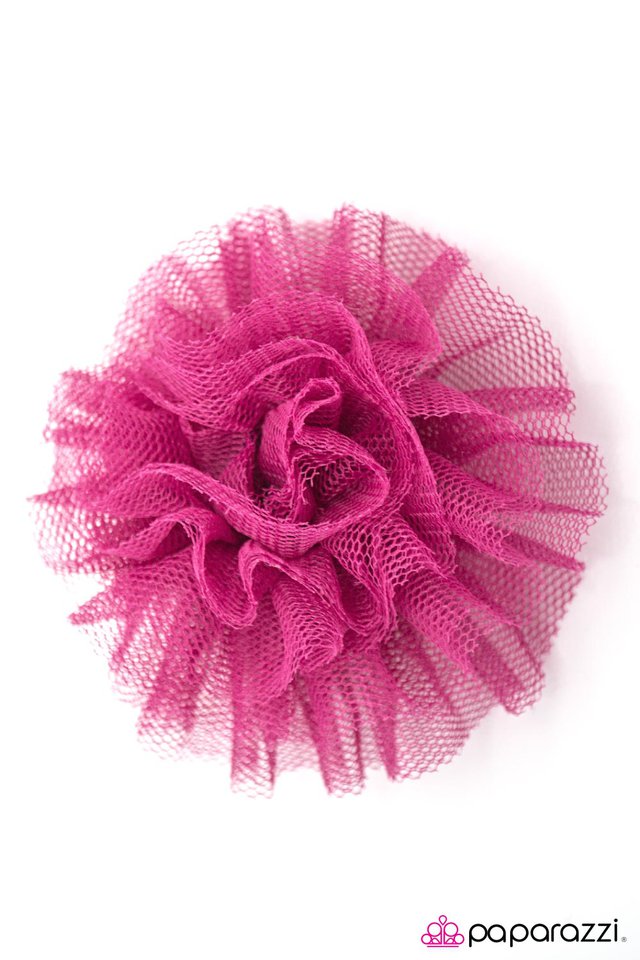 Paparazzi ♥ Nothing But Net - Pink ♥ Hair Clip
