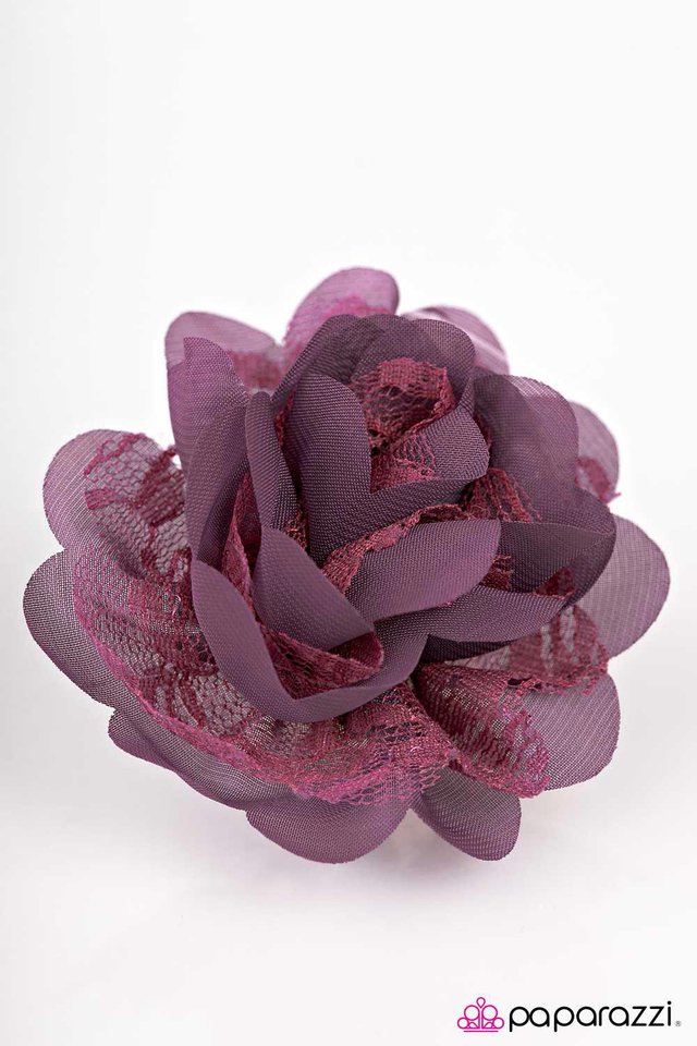 Paparazzi ♥ Setting The Tone - Purple ♥ Hair Clip