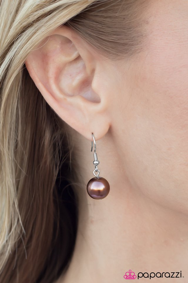 Paparazzi ♥ Sure Thing! - Brown ♥ Necklace