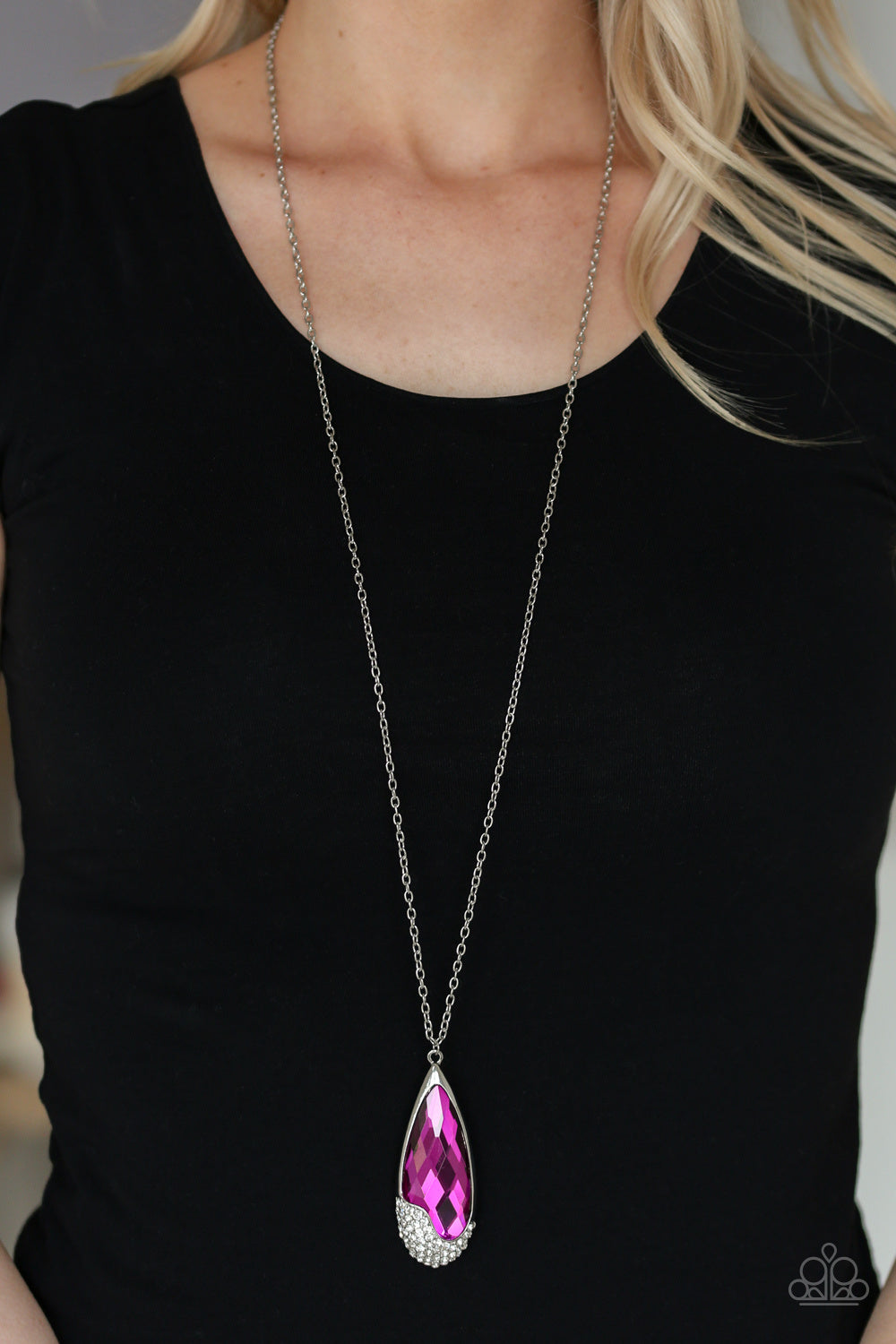 Spellbound pink necklace paparazzi jewelry Clearance