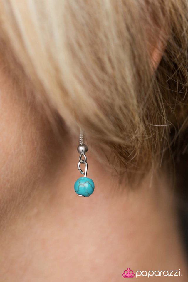 Paparazzi ♥ Sky Ride - Blue ♥ Necklace