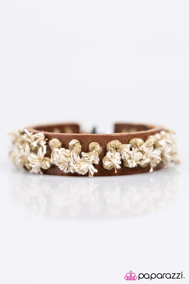 Paparazzi ♥ Alpine Ridge - Brown ♥ Bracelet