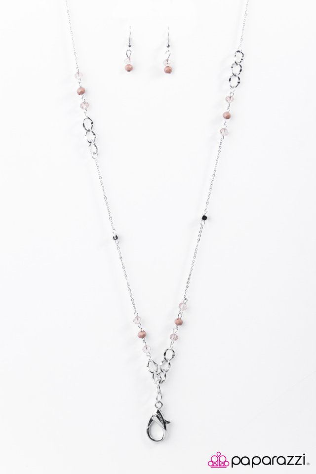 Paparazzi ♥ Small But Fierce - Brown ♥ Lanyard