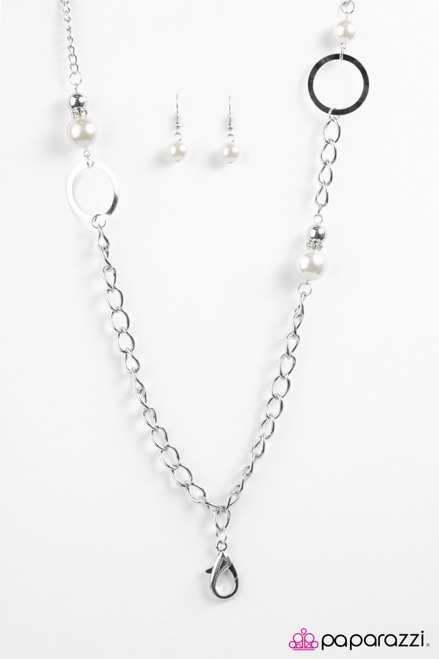 Paparazzi ♥ Boss Day - White ♥ Lanyard