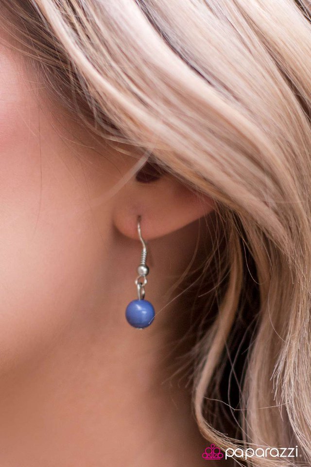 Paparazzi ♥ How Exciting! - Blue ♥ Necklace