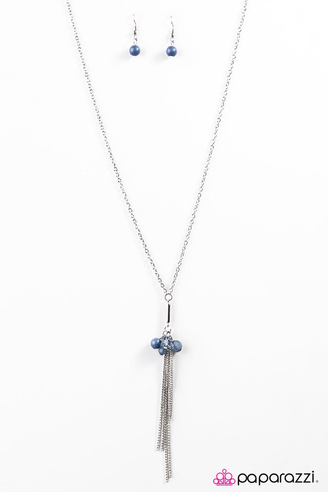 Paparazzi ♥ How Exciting! - Blue ♥ Necklace