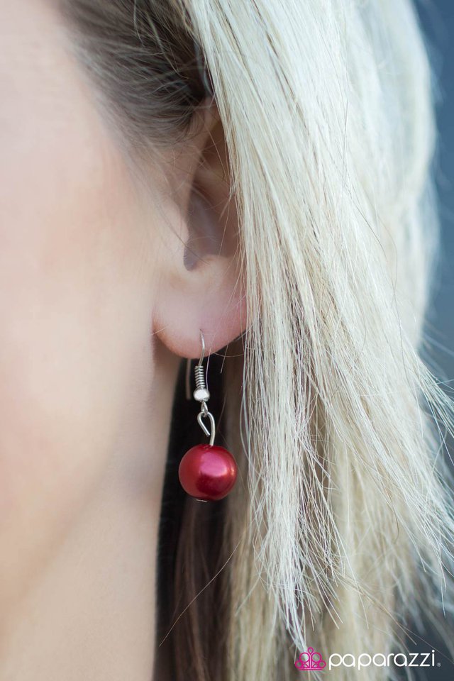 Paparazzi ♥ Sure Thing! - Red ♥ Necklace